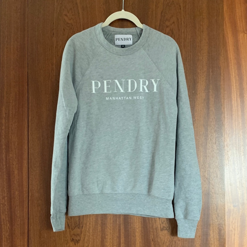 Pendry Manhattan West Gray Crewneck Sweatshirt size XS